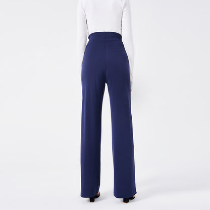 High-waisted Slim Pants Bell Bottoms - Modin