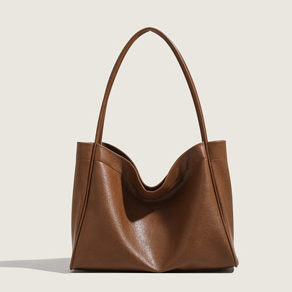 Casual Soft Leather Retro Shoulder Bag - Modin