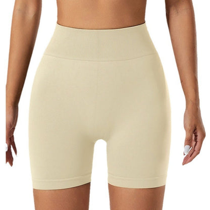 High Waist Hip Yoga Slim Fit Shorts - Modin