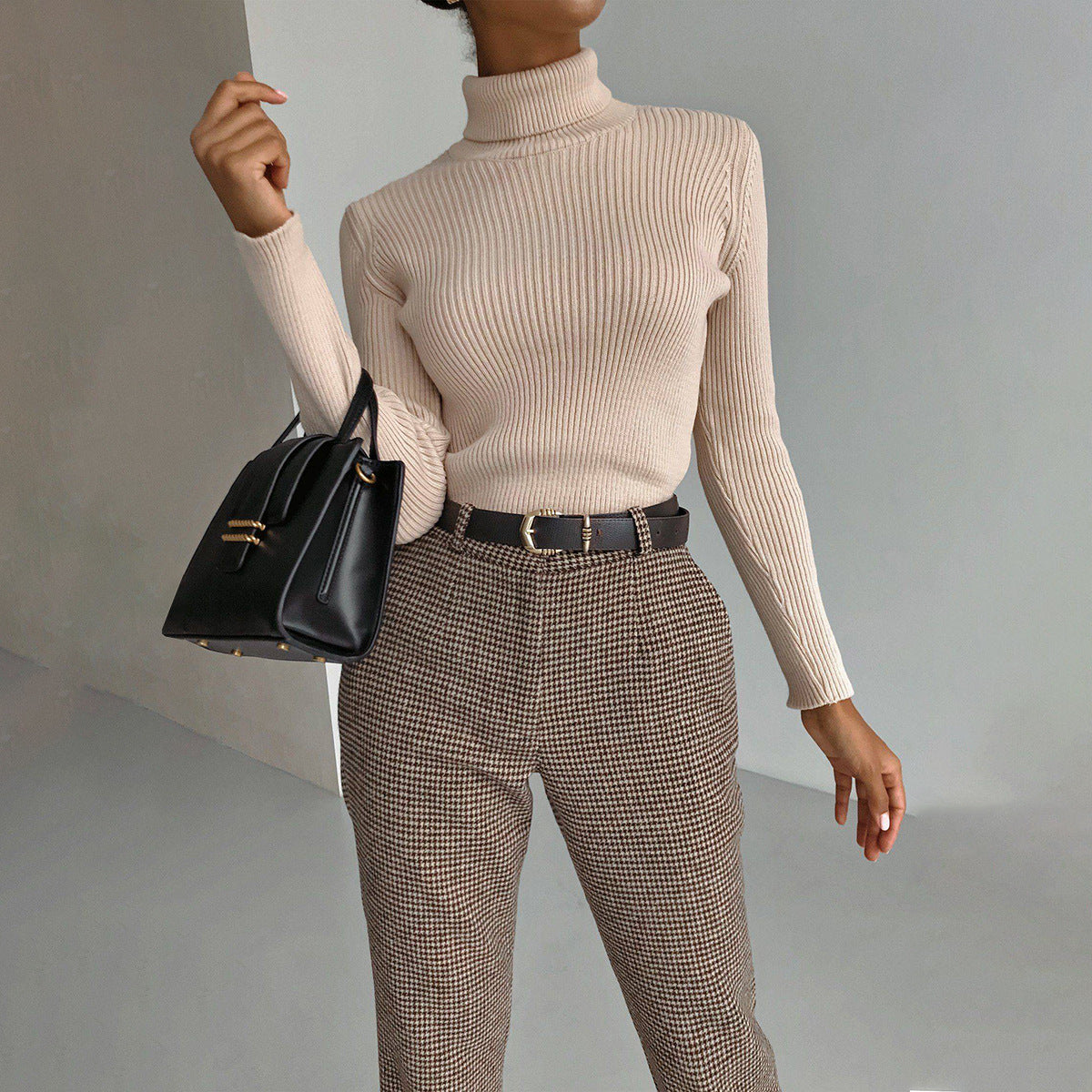 Turtleneck Sweater Slim Fit