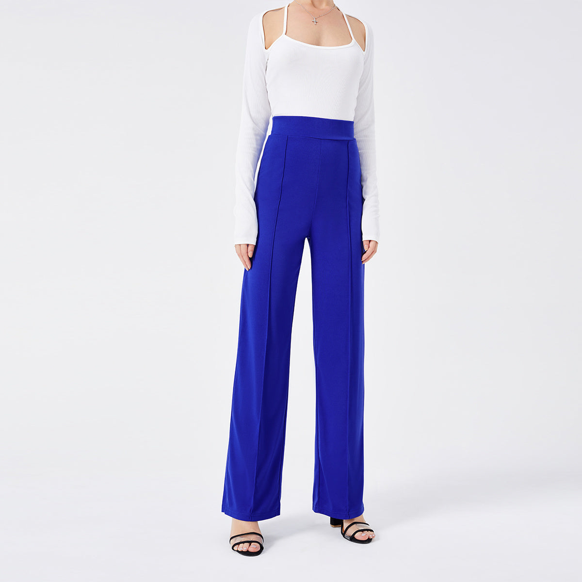 High-waisted Slim Pants Bell Bottoms