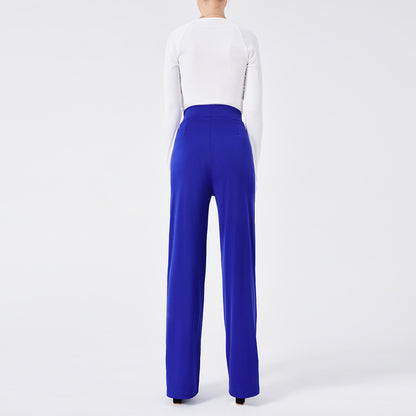 High-waisted Slim Pants Bell Bottoms - Modin