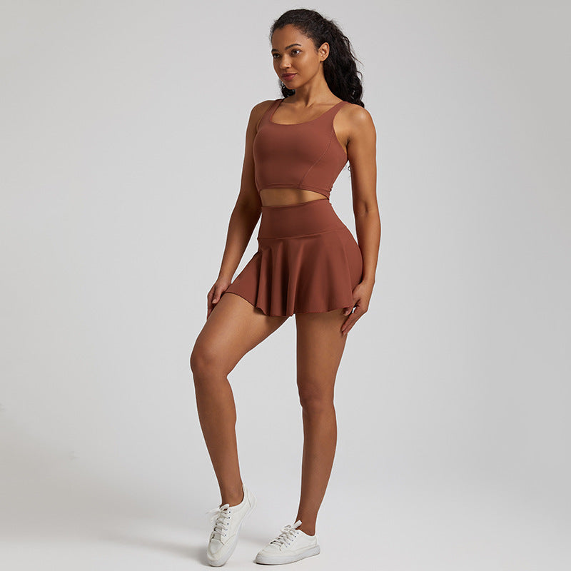 Tennis/Paddle Short Skirt & Top Set