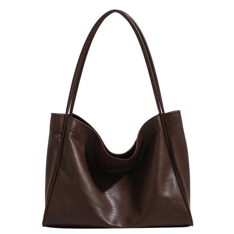 Casual Soft Leather Retro Shoulder Bag