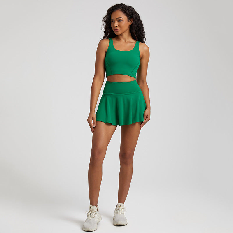 Tennis/Paddle Short Skirt & Top Set