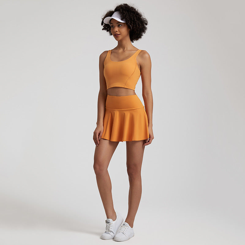 Tennis/Paddle Short Skirt & Top Set