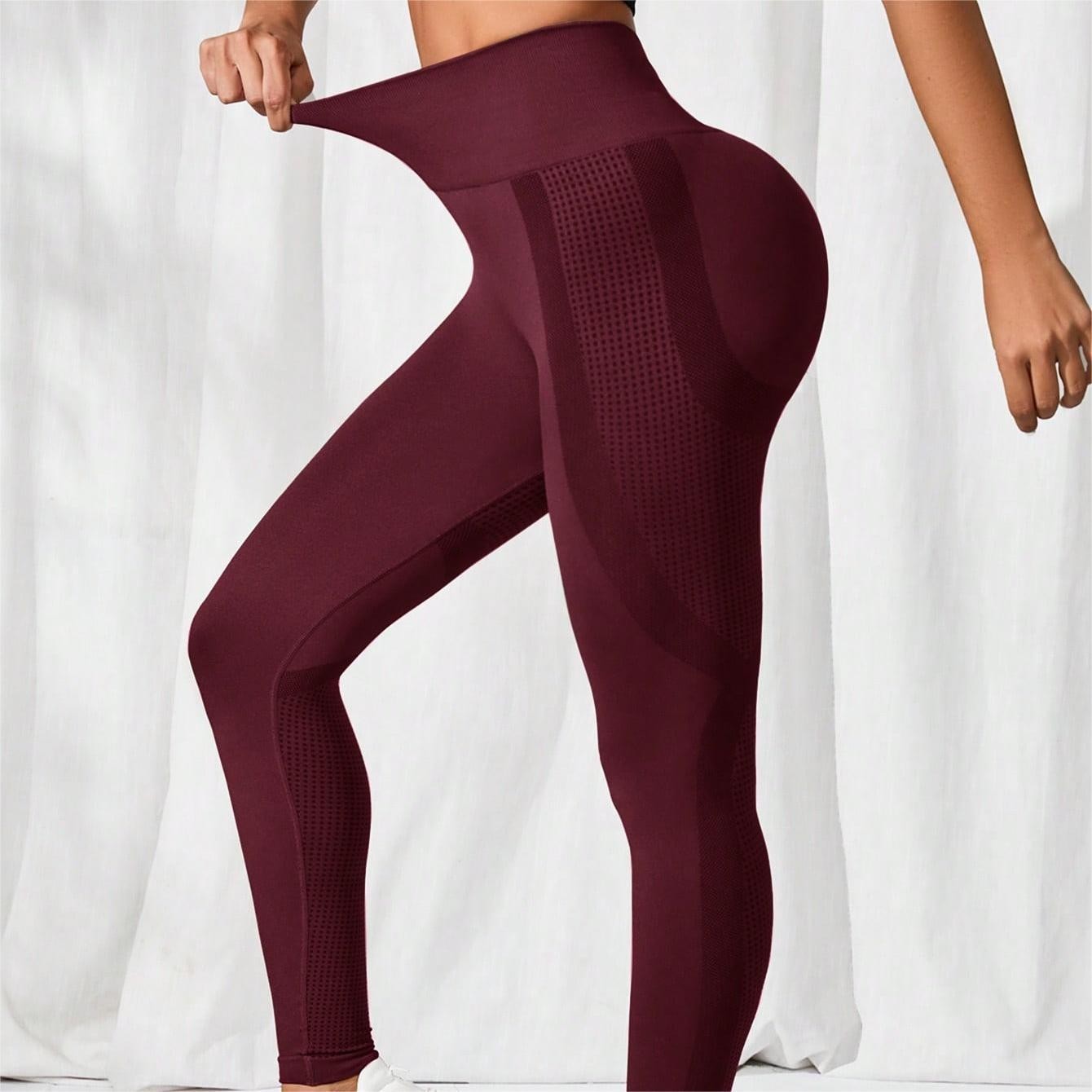 High Waist Thin Yoga Pants