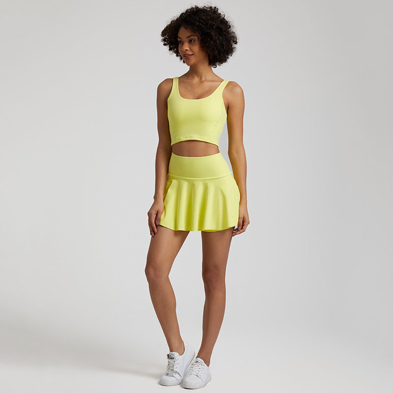 Tennis/Paddle Short Skirt & Top Set