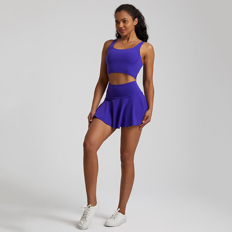 Tennis/Paddle Short Skirt & Top Set