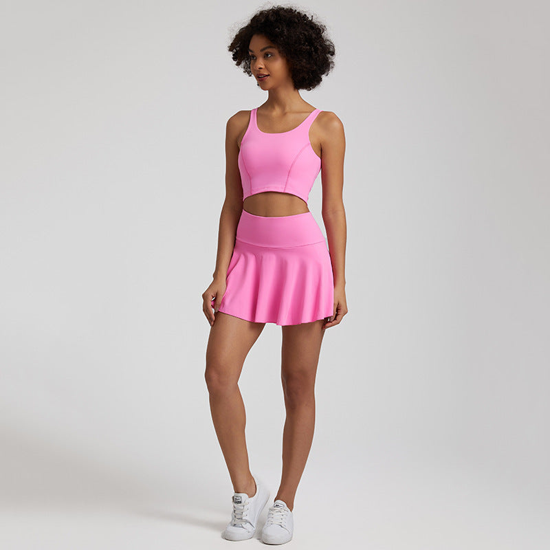 Tennis/Paddle Short Skirt & Top Set